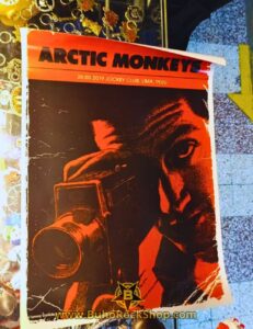 poster  ARTIC MONKEYS en lima