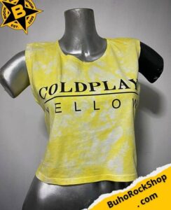 Polo corto COLDPLAY Yellow