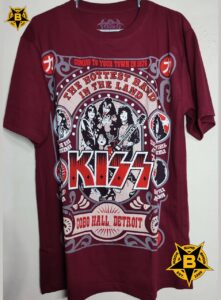 Polo KISS Cobo Hall oversize