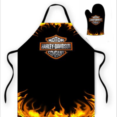 mandil harley davidson fire