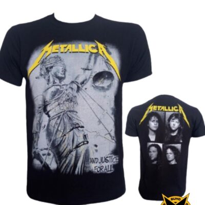 tienda de polos, polos de metallica, galerias brasil, eurocentro chile, metallica and justice for all