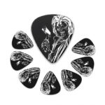puas de guitarra, puas iron maiden, iron maiden en lima