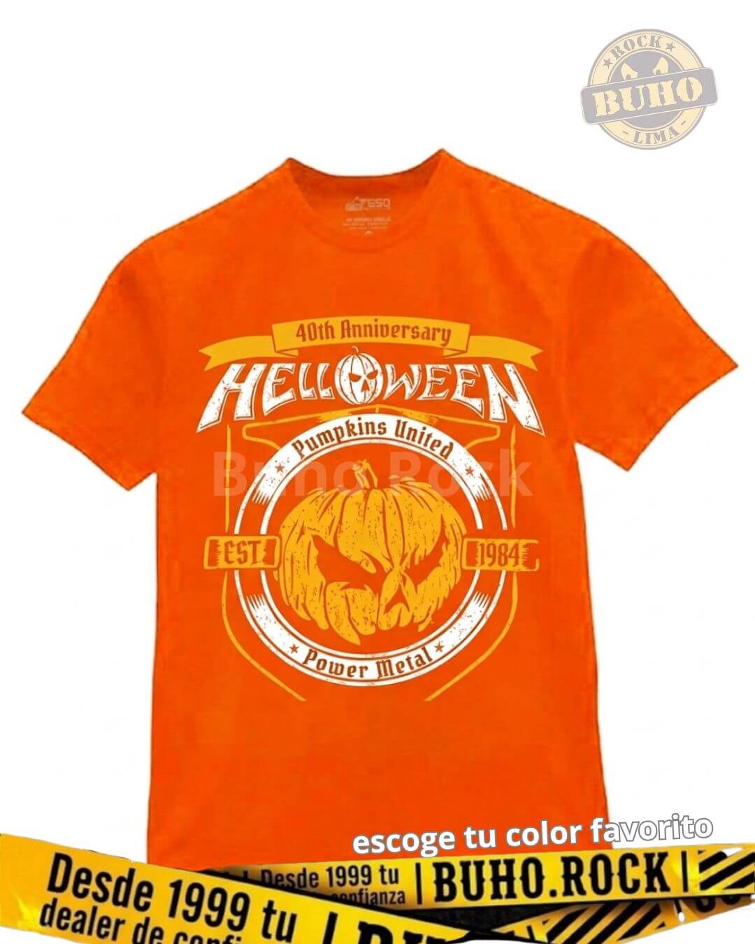 helloween en lima, polos de helloween