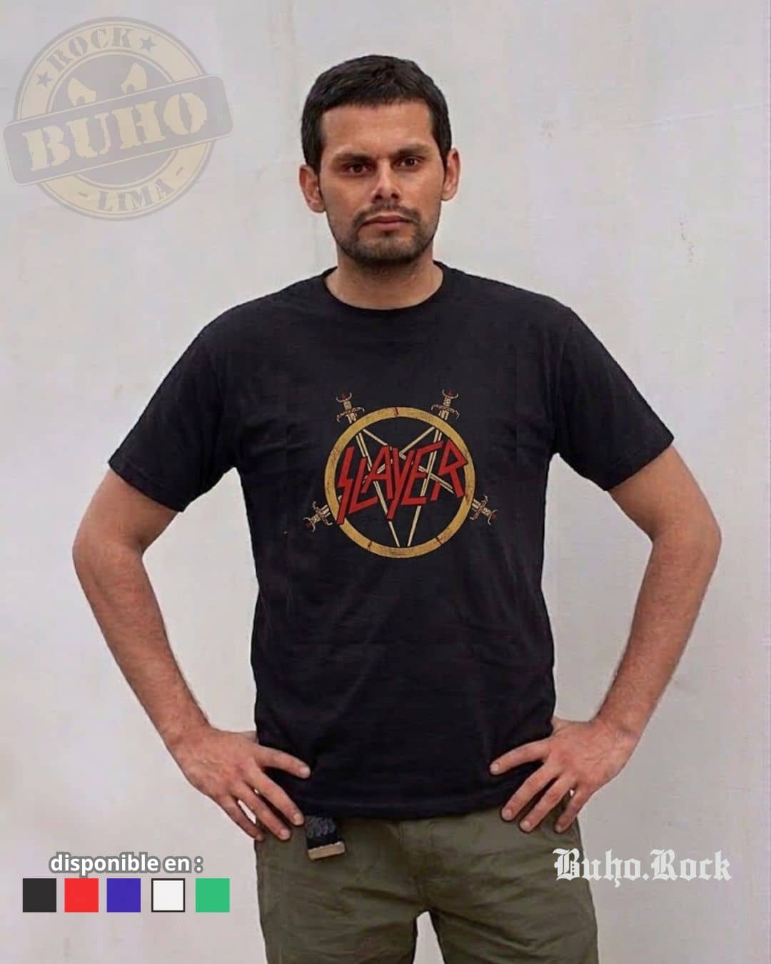polos de slayer, slayer en santiago
