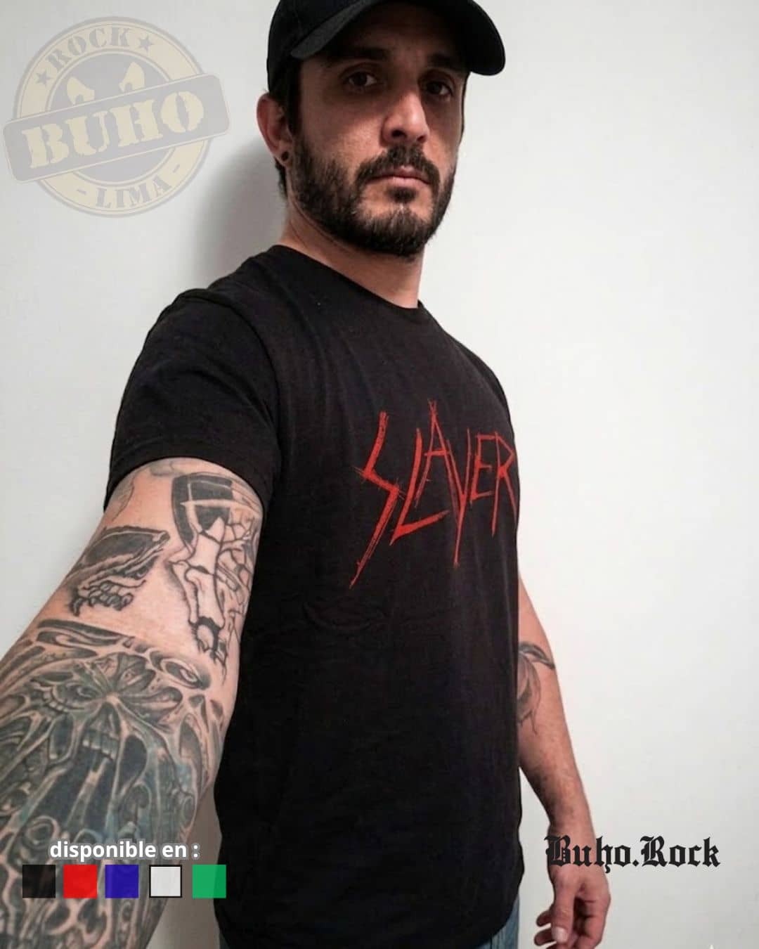polos de slayer, slayer en santiago