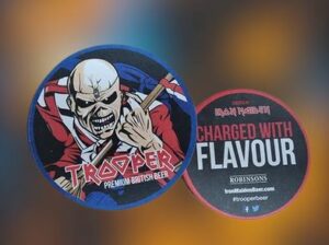 Posavaso IRON MAIDEN Trooper