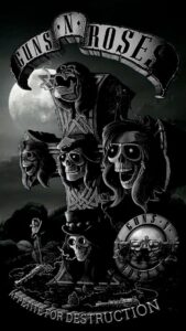 GUNS N ROSES Appetite negro