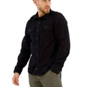 Camisa CARGO negra manga larga