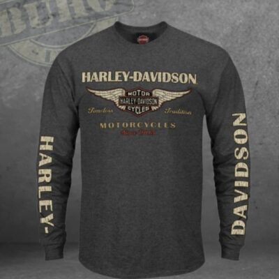 HARLEY DAVIDSON manga larga