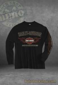 HARLEY DAVIDSON manga larga fire