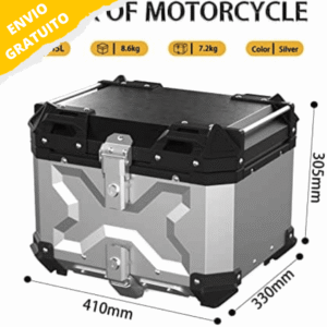 Caja de aluminio para moto