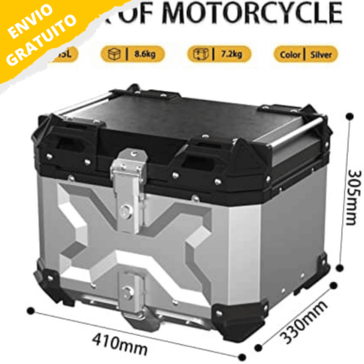 Caja de aluminio para moto