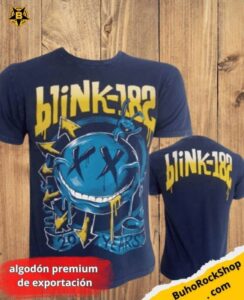 BLINK 182 en tela lavada
