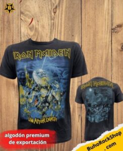 IRON MAIDEN Life After Death tela lavada