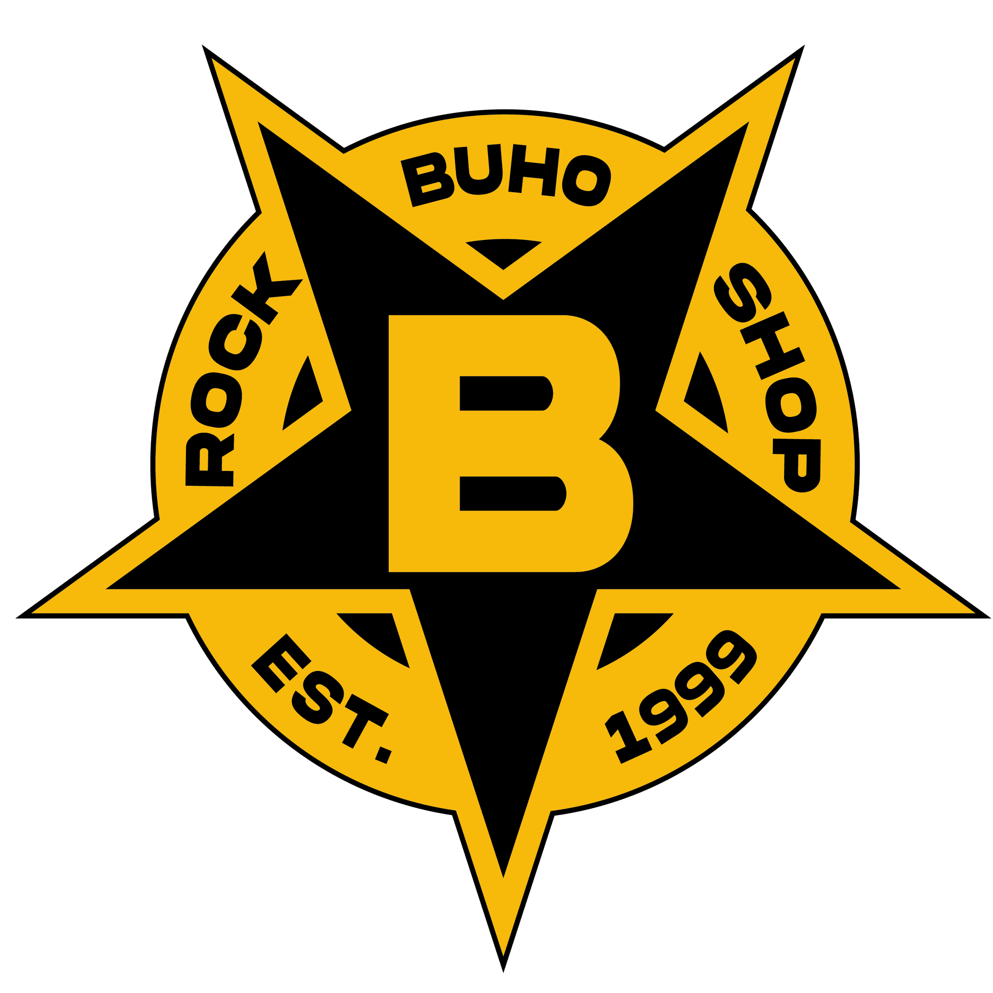 buho rock shop logo