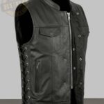 chaleco sons of anarchy, chalecos para motociclista, chalecos de cuero,