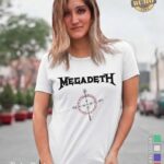 polo de MEGADETH para dama