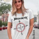 polo de MEGADETH para dama