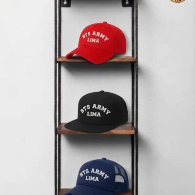 bts en lima, gorras de bts, army bts