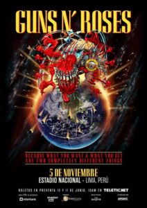 Guns N’ Roses Regresa a Lima