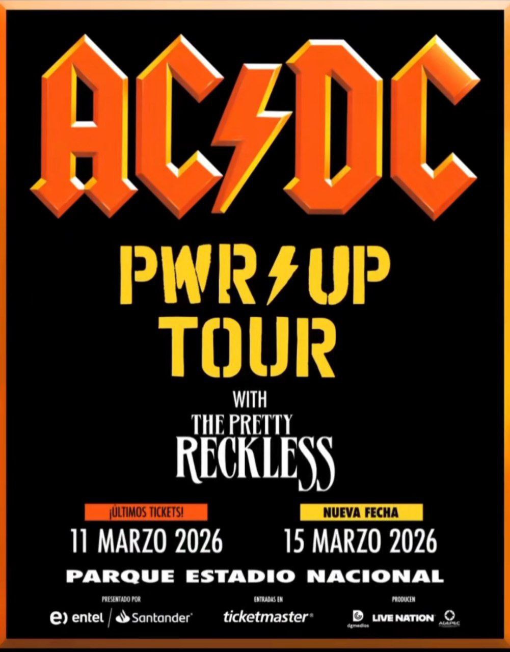 viaje a acdc en chil