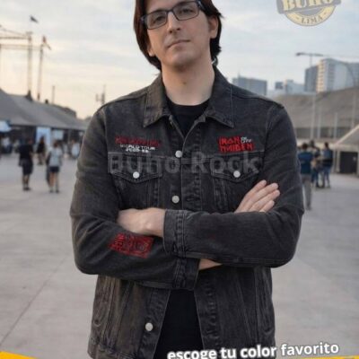 casaca iron maiden, polera iron maiden