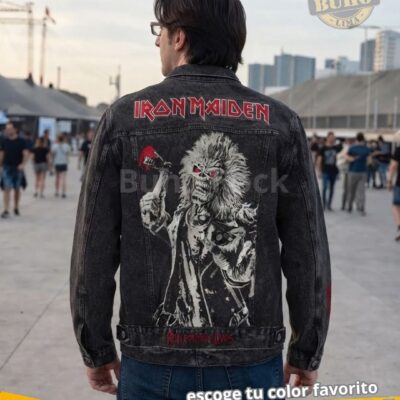 casaca iron maiden, polera iron maiden