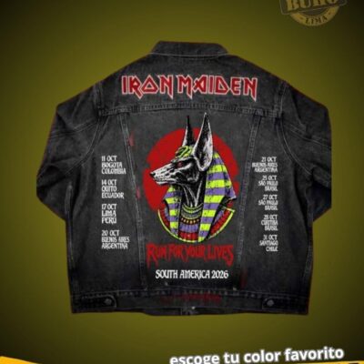 IRON MAIDEN Run For Your Lives Tour Jacket