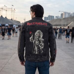 IRON MAIDEN Casaca Run For Your Lives Tour [ENVIO GRATIS]